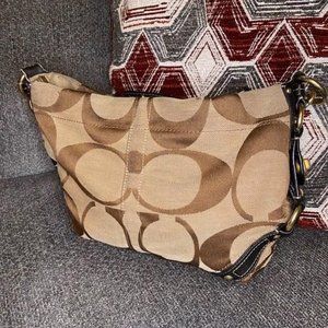 Coach Purse Big C E0726-10619 Carly Signature